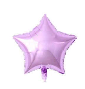 balon foliowy w kształcie fioletowej gwiazdki 45cm IMPREZA PARTY PRZYJĘCIE