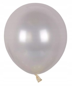 Balony lateksowe BIAŁE PERŁOWE 5 cali 15 cm wesele urodziny 20 szt party