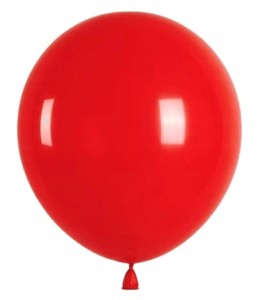 Balony lateksowe CZERWONE 5 cali 15 cm wesele urodziny 100 szt party