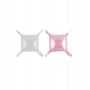 Kurtyna imprezowa balonowa srebrna 4szt 47x47cm IMPREZA PARTY URODZINY