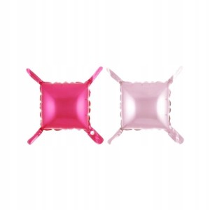 Kurtyna imprezowa balonowa różówa 4szt 47x47cm IMPREZA PARTY URODZINY