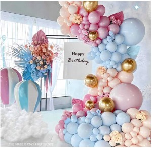 Duży Zestaw Balonów Łuk Balonowy Girlanda 115 Pcs Urodziny Wesele