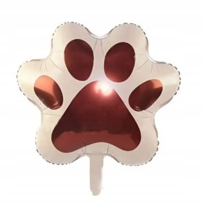 Duży balon Foliowy Łapka 67x60 cm urodziny dziecka party