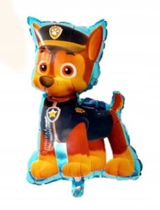 Duży balon foliowy Psi patrol Chase 77 x 48 cm IMPREZA PARTY URODZINY HEL