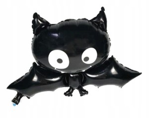 DUŻY BALON FOLIOWY NIETOPERZ IMPREZA HALLOWEEN