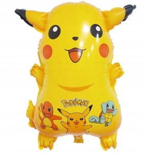 Duży balon foliowy Pikachu 54 x 45 cm IMPREZA PARTY URODZINY HEL