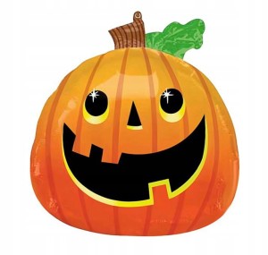 DUŻY BALON FOLIOWY DYNIA IMPREZA HALLOWEEN 60 cm