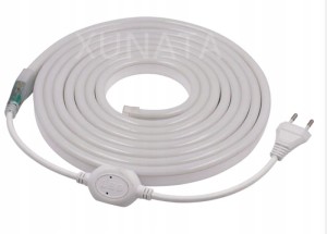 2835 Zestaw taśma neon wąż 2m ciepła 230V IP67