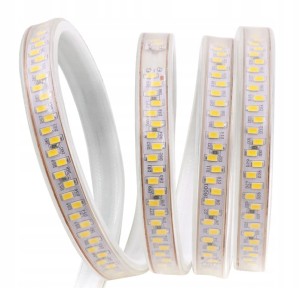 5630 taśma ŚWIETLNA 180LED/M 1mb ciepła 230V IP67