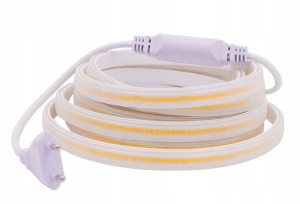 Zestaw Taśmy Led Dioda COB 288 230V 4m CIEPŁA IP67