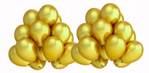 Balony metaliczne ZOTE ZŁOTY wesele urodziny 20szt