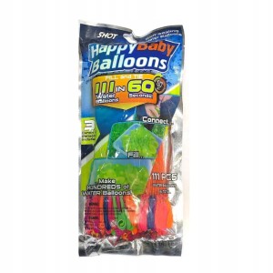 BALONY NA WODĘ 111szt w 60 sekund ZABAWA PARTY WAKACJE BOMBY WODNE