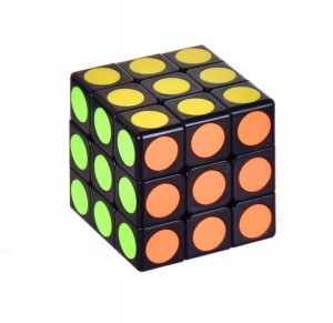 KOSTKA 3x3x3 logiczna układanka edukacyjna magiczn