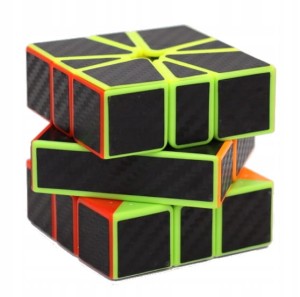 KOSTKA 3x3x3 logiczna edukacyjna NEO CARBON magicz