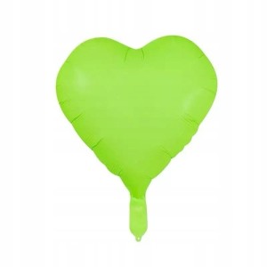 Balon Foliowy Serce Zielony 45 cm – IMPREZA BALONY PARTY LOVE