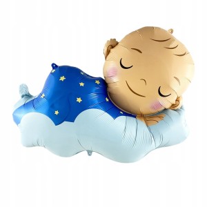 Balon Foliowy Baby Boy 67×91 cm – Dekoracja na Baby Shower / Narodziny