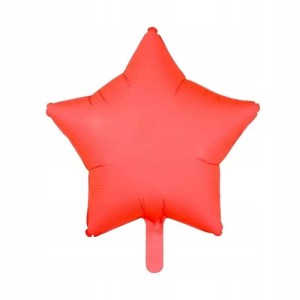 Balon Foliowy Gwiazda Czerwona 45 cm – IMPREZA BALONY PARTY