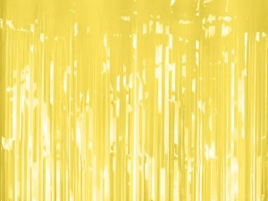 Kurtyna imprezowa – Pastelowy Żółty – 100x200 cm